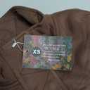 Gacaky Sweatshirt for Women Oversized Casual Long Sleeve Button Henley Neck Pullover Tops Fashion Outfits Clothes (X-Small, Coffee)