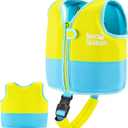 Kids Swim Vest Neoprene Swimming Aid with Adjustable Safety Strap for Age 1-3 and 3-6 (KS-GB)