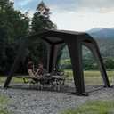 4-6 Person Inflatable Camping Tent Tarp Sun Shelter Blow Up Tent Easy Setup Waterproof Portable Air Canopy House Gazebos for Camping Backpacking Hiking Picnics Fishing