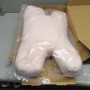 vocheer Anti Wrinkle Pillow, Adjustable Beauty Pillows Provides Neck Support and Pain Relief, Skin-Friendly Down Alternative Pillow, Ergonomic Pillows Contour Design for Side Sleeper, Pink