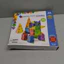 Magna-Tiles Combo 62-Piece Magnetic Construction Set, The Original Magnetic Building Brand