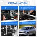 4pcs K700432 K6700 Front Rear Sway Bar Links Stabilizer Bar Links Suspension Kit for Cadillac Escalade ESV 2004-2019 | for Chevy Avalanche Suburban Tahoe | for GMC Yukon