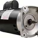Drizzlen B2854 Pool Pump Motor, 1.5HP 3450 RPM, 56Y Frame, 115V/230V | Universal Replacement for Century, Hayward, Pentair, Jandy Pool & Spa Systems | Square Flange, PSC, 1.1 Service Factor Motor