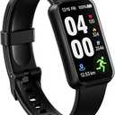 Zeacool Fitness Tracker with 24/7 Heart Rate, Blood Oxygen Blood Pressure Sleep Monitor, Activity Trackers 5 ATM Waterproof,Step Calorie Counter Pedometer Health Smart Watch for Women Men Beige