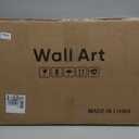 Framed Abstract 3D Textured Wall Art for Living Room, 3 Piece Modern Neutral Artwork for Walls, Brown White Geometric Sandstone Textured Painting for Bedroom, Home Office Decor-Total Size 30x60 Inch