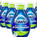 Dawn Platinum Powerwash Dish Spray, Dish Soap Cleaning Spray, Apple Scent Refill, Dish Soap Liquid, 16 Fl Oz (Pack of 6)