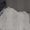 Talisea Plus Size Formal Wedding Dresses - Gowns Evening Prom Elegant V Neck Long Sleeve Lace Chiffon Long Maxi Dress, XXL