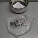 Double-Walled Stainless Steel Insulated Serving Bowl with Leak - Proof Lid - Insulated Casserole Dish - Keeps Food Warm and Cold for Hours - Perfect for Holidays, Parties, Camping - (2Q, White)