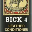 Bickmore Bick 4 Leather Conditioner 8 oz - Cleaner & Conditioner - Restore Polish & Protect All Smooth Finished Leathers