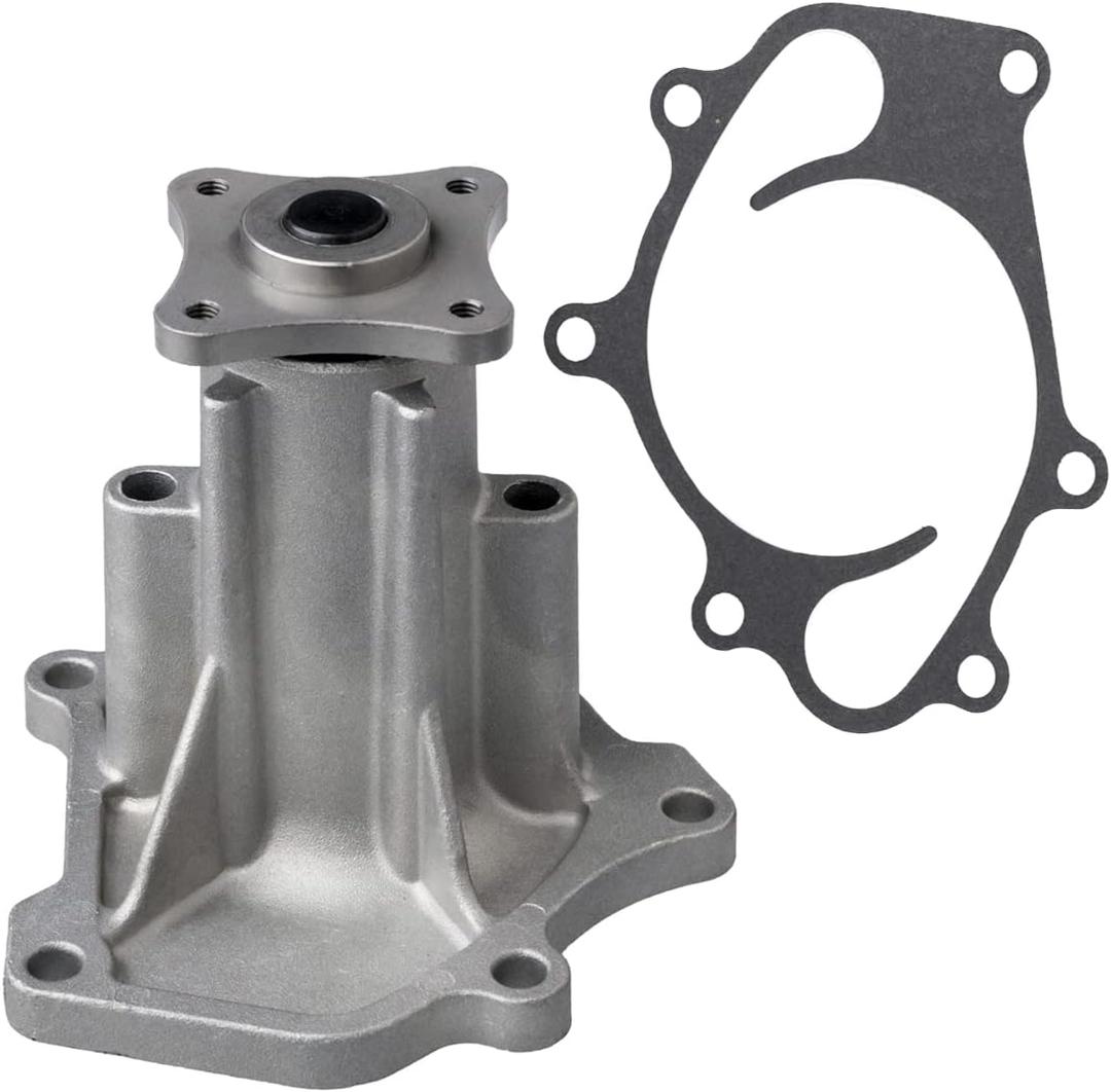 KEYOOG Water Pump Kit w/Gasket AW9488 (For V8 5.0L/5.6L) Fit For 09-13 I-nfiniti FX50 14-19 Q70 Q70L /04-13 QX56 /05-20 N-issan Armada Titan /12-20 NV2500 NV3500 /08-12 Pathfinder (OE# 21010-7S000)