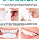 Foam Toothpaste 2PCS,Stain Removal Toothpaste for Sensitive Teeth,Teeth foaming Whitening,Baking Soda Spearmint Whitening Mousse Mouth Wash Water for Travel Friendly