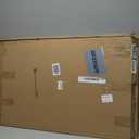 Lincia 36" x 24" Magnetic Vertical 3 Month Dry Erase Calendar for Wall Undated Horizontal Dry Erase Wall Calendar Planner Aluminum Frame Whiteboard for Home Office Projects Wall Fridge