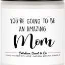 New Mom Gifts, Lavender Scented Candle, Mom to be, Pregnancy Gifts for Expecting First Time Moms, Mama, New Mommy Essentials, Congrats Pregnant Friend Wife, You are Going to be an Amazing Mommy