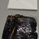 24 Pcs Black Velvet Bows Christmas Tree Ornaments Gothic Valentines Day Bows Decoration for Garland Home Coquette Wedding Decor (9 x 13 Inch, Width of 5/8")