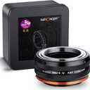 K&F Concept Lens Mount Adapter M42-NEX IV Manual Focus Compatible with M42 Lens and Sony E Mount Camera Body