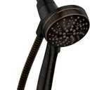Moen Engage Magnetix Mediterranean Bronze 3.5-Inch Six-Function Detachable Handheld Showerhead with Magnetic Docking System, 26100BRB