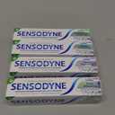 Sensodyne Extra Whitening Sensitive Teeth and Cavity Prevention Whitening Toothpaste, Cool Mint,  4 Ounces (Pack of 4)