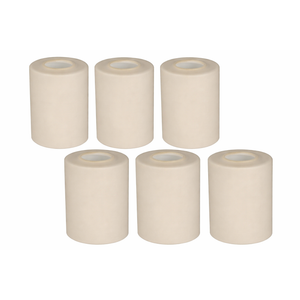 Kira Home Villa 5.5" Amber Glass Shades, Replacement Glass, 1.75" Fitter Size, 4" x 5.5", 6-Pack