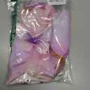 LIGHTINHOME Girl 1st Birthday Backdrop 5Wx3H Feet for Purple Pink Princess Balloons Lights Butterfly First Bday Photography Background Decorations Photo Booth Studio Prop Fabric