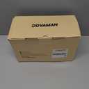 DOVAMAN ROS01A Orbital Sander, 3A Random Orbit Sander, 6 Variable Speeds, Up to 13000 rpm, 12pcs Sandpapers, 5in Sanding Pad, Dust Collection, Electric Tool Perfect for Woodworking