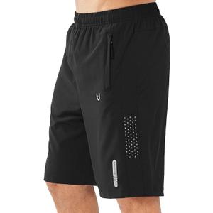 NORTHYARD Men's Athletic Running Shorts Quick Dry Workout Shorts 7"/ 5"/ 9" Lightweight Sports Gym Basketball Tennis Hiking (Medium, Black)