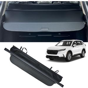 AUXKO Retractable Cargo Cover for Honda CRV 2023-2026, Trunk Cover Shade Cover for 2025 2026 Honda CRV, Shielding Shade Anti-Peeping Luggage Privacy Screen,Carbon Fiber(NOT for Sport Touring Hybrid)