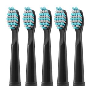5 Pack Electric Toothbrush Replacement Heads Compatible with Fairywill FW-507/ 508/ 551/ 515/ 917/ 959/ 2011, FW-D1/ D3/ D7/ D8, Toothbrush Replacement Heads Compatible with SEAGO 958/ 2316/ SGKIDS-2303