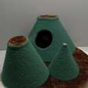 YITAHOME 60 in Christmas Cat Tree for Indoor Cats, Tall Cat Tower Furniture with 2 Large Condos, 5ft Christmas Tree Party Decoration with Cat House and Beds