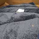 Sour Lemon 4x6 Area Rugs for Living Room, Soft Area Rug Fluffy Rugs for BedroomMachine Washable Area Rug Non Slip Carpet Rug for Living Room Playroom Kids Room Home Decor (Navy Blue)