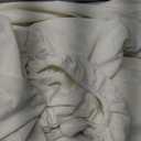 BEDELITE Velvet Fitted Sheet and Pillowcases Set, Luxury Soft Fuzzy Bottom Sheet with Reinforced Elastic Corner Straps, Deep Pocket up to 15 Inch, 1 Fitted Sheet and 2 Pillowcases (Queen, Cream)
V