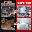 Water-Based Metal Anti-Rust Paint, High Gloss Silvery 16 fl oz, Metal Primer and Protective Coating, Rust-Proof Coating, Permanent Protection Against Rust and Corrosion