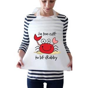 T&T Supply Co. Disposable Bibs - 500 pcs - Adult Bibs - Crab Pattern