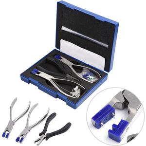 FAMKIT Glasses Pliers Kit Professional Eyeglass Repair Set Rimless Disassembly Glasses Frames Optical Tools Set