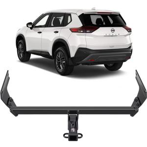 Class 3 Trailer Hitch 2-Inch Receiver Compatible with 2021–2025 Nissan Rogue | 3,500 lbs GTW / 525 lbs TW | Custom Fit Tow Hitch