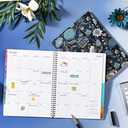 2026 Planner - 2026 Calendar Planner, Jan. 2026 - Dec. 2026, 2026 Planner Weekly and Monthly with 12 Colorful Monthly Tabs, 8.5" x 11" Inner Pocket, Twin-Wire Binding