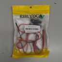 RIIEYOCA DC 8mm Male to SAE Connector Adapter 14AWG Cable,with SAE Polarity Reverse and DC 5.5mm x 2.5mm Adapter for RV & Solar Generator Portable Solar Panel,1.8M/6Ft