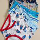Slenily Little Boys Sharks Briefs Toddler Kids Truck Cars Underwear Soft Cotton Airplane Undies (Pack of 6) (2)