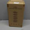 LUXEAR Over the Door Pantry Organizer, 6-Tier Adjustable Over the Door Hanging Spice Rack, No-Assembly Foldable Metal Over the Door Organizer for Kitchen, Home, Laundry Room, Bathroom