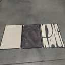 Large Framed Black and White Abstract Wall Art for Living Room, 3 Piece Big Modern Canvas Prints Paintings Artwork for Walls, Minimalist Abstract Art Pictures for Hallway, Office Wall Decor 24x36 In