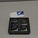 Fit for Dodge Ram 1500 2500 3500 2019-2025(without Projector Version) Light Bulbs, High/Low Beam Fog Light Bulbs Combo, 800% Brightness, 6000K Cool White, Plug and Play, Pack of 6