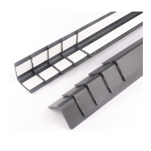 Black Self Adhesive Wall Corner Protector 10 Pcs PVC Corner Guards Edge Protector for Wall, Furniture Corner, Door Easy to Install for Baby