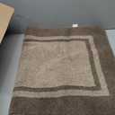 Kitchen Rugs 24" x 84", Non-Slip Machine Washable Kitchen Runner Rugs Floor Mats, Absorbent Comfort Standing Mats for Kitchen, Sink, Laundry and Hallway, Rolled Packaging, Beige & Grayish Brown