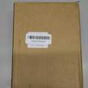 VITVITI Glass Mouthwash Dispenser for Bathroom, 8.8OZ Mouth Wash Container Bottle with Lid Cup, Small Clear Refillable Mouthwash Dispenser Decanter for Countertop, Set of 1 | for Bathroom, with Lid Cup, Small, Refillable