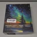 Northern Lights Jigsaw Puzzles for Adults 1000 Pieces, Aurora Borealis Nature Landscape 1000 Piece Puzzle for Adults, Impossible Difficult Hard Fun Jigsaw Puzzles 1000 Pieces