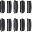 10Pack DC Power Female to Female Jack Adapter 2.1x5.5mm Connector For CCTV Camera