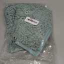 H.VERSAILTEX Bath Mat Bathroom Non Slip Extra Thick Chenille Rug 17" x 24" Absorbent Soft Shaggy Washable Dry Fast Plush Rugs for Bathtubs - Eggshell Blue