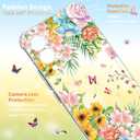 for Samsung Galaxy S25 Edge Case 5G 6.65", [10FT Military Grade Drop Test] Flowers Slim TPU Protective Shockproof Phone Case Cover (Rainforest Sweetie)