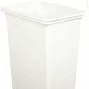 Knape & Vogt KV Door Mounted Waste Bin for Vanity 9qt White