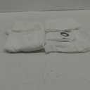 NICETOWN White Sheer Linen Curtains for Living Room 84 inch Length 2 Panels Set, Grommet Semi Sheer Privacy with Light Filtering Flax Window Treatments for Bedroom, W52 x L84