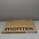 monTEK Ultra Slim TV Wall Mount for 43-90 Inch TVs | 1.1" Thin Low Profile Full Motion Bracket | Dual Swivel Articulating Arms with Tilt | Max VESA 600x400mm | Holds 132lbs | Fits 16"/18" Studs